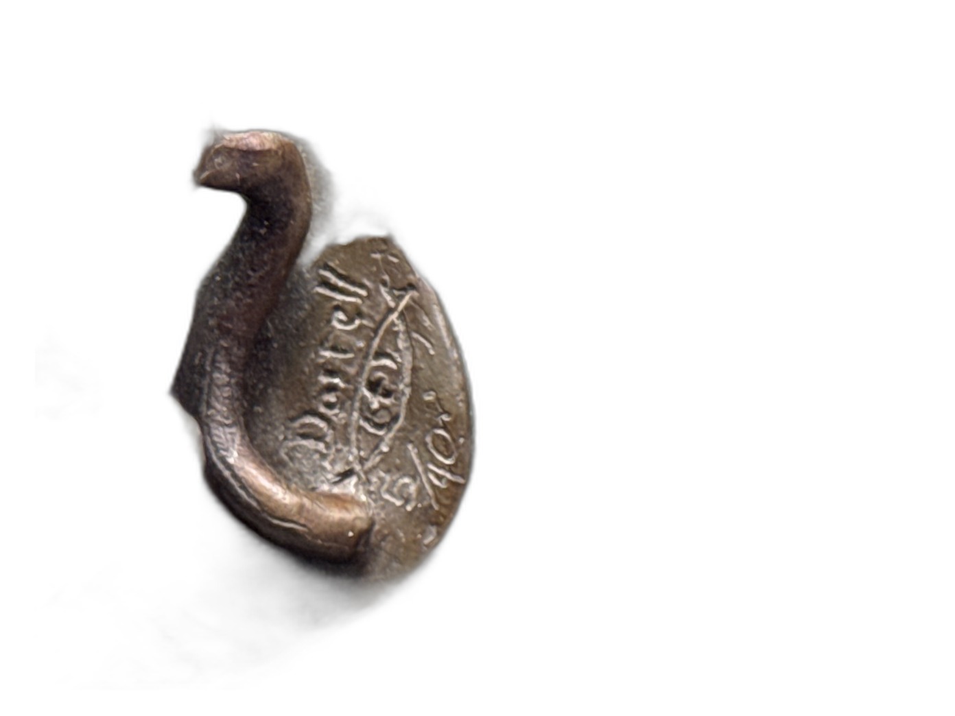 Schaefer Art Bronze Casting foundry label from Arlington, Texas